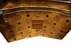 MCM Vintage Visetos Leather Tote