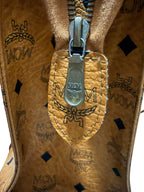 MCM Vintage Visetos Leather Tote