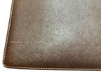 Burberry Saffiano Leather Clutch