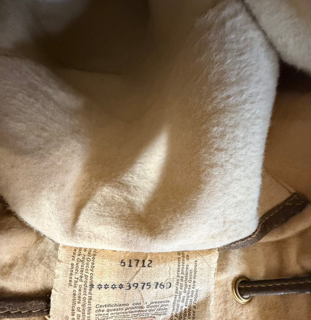Gucci GG Supreme Canvas Bucket Bag