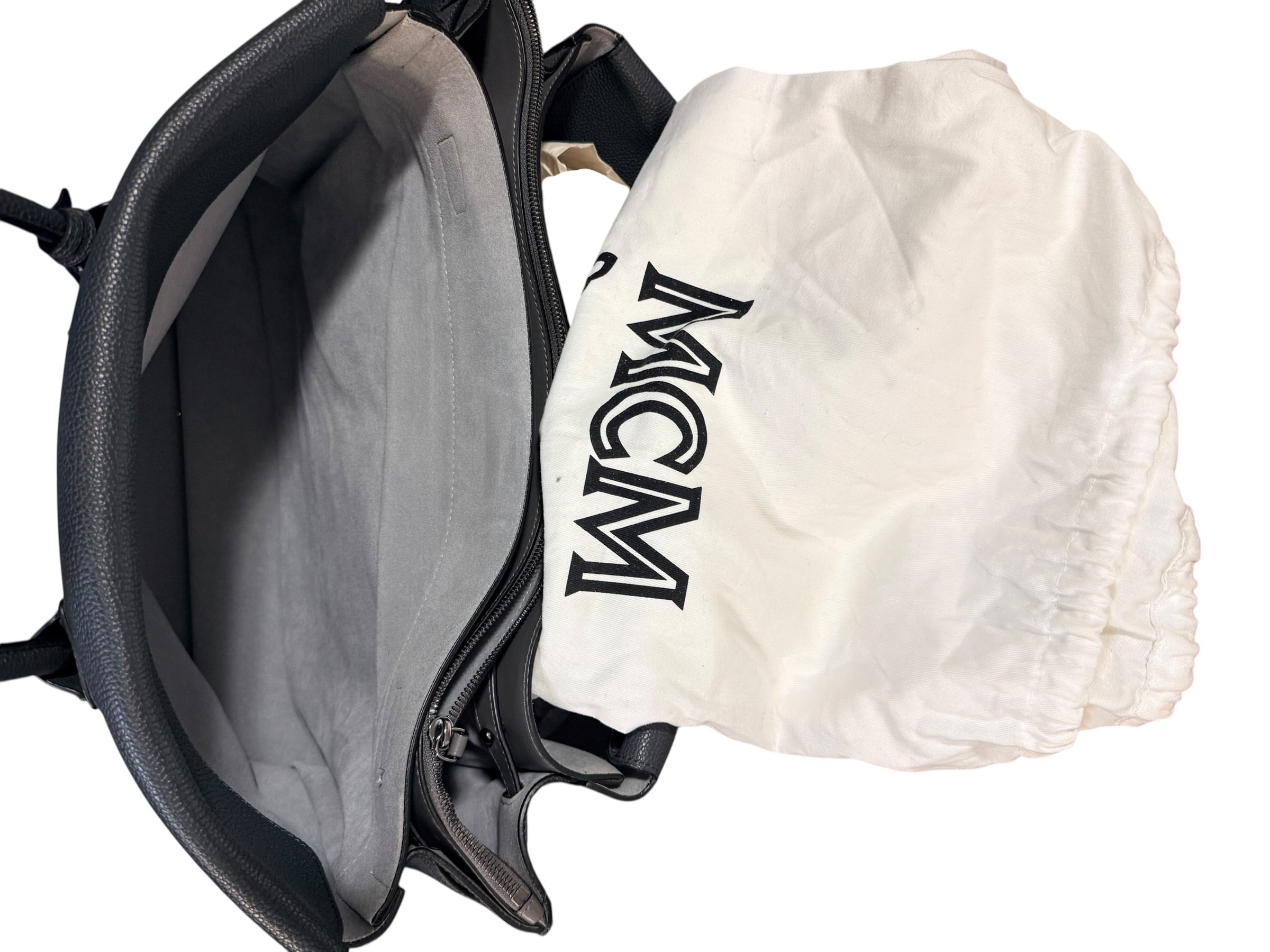 MCM Leather Extra Large Tote