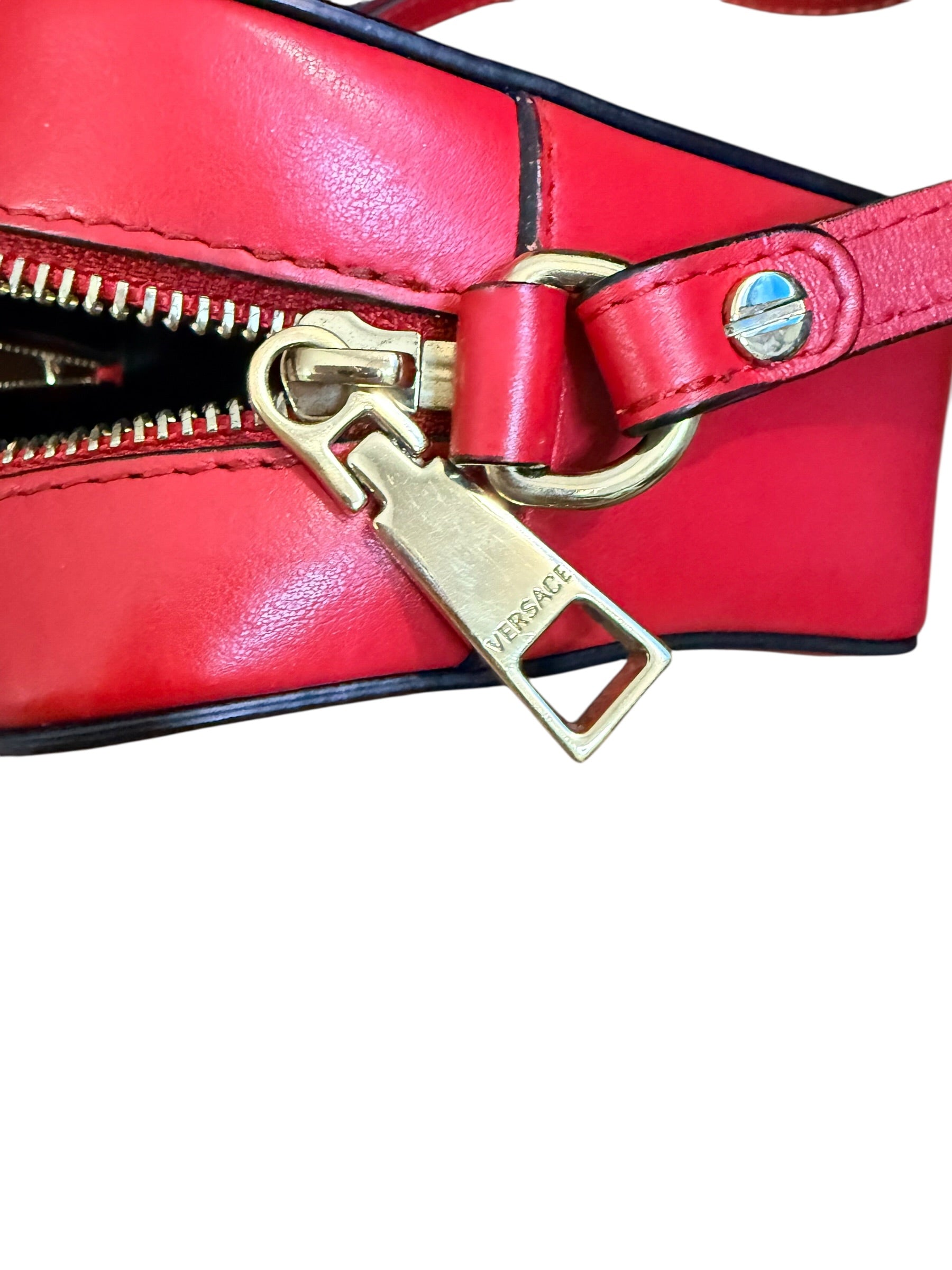 Versace Red Medusa Bag