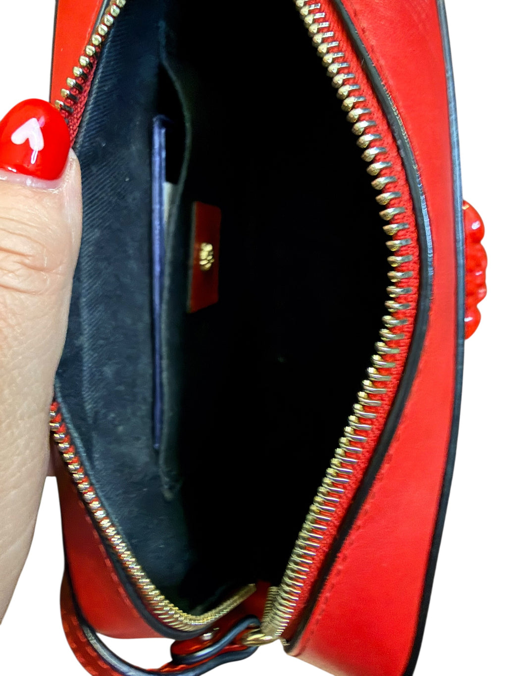 Versace Red Medusa Bag