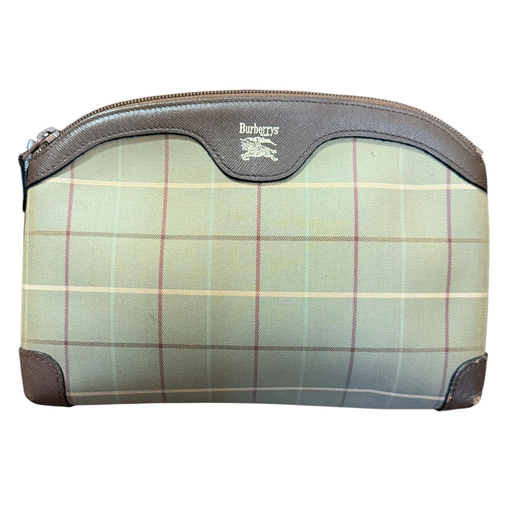 Burberrys Vintage Check Cosmetic Toiletry Bag