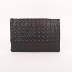 MCM Black Studded Leather 2 Way Bag
