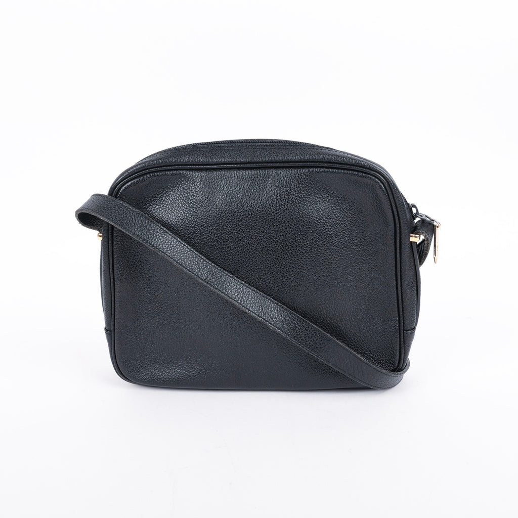 YSL Vintage Black Crossbody Bag