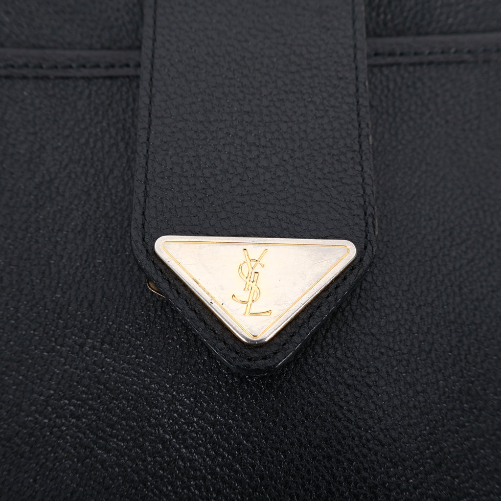 YSL Vintage Black Crossbody Bag