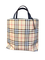 Burberry Nova Check Top Handle Tote