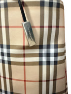 Burberry Nova Check Top Handle Tote
