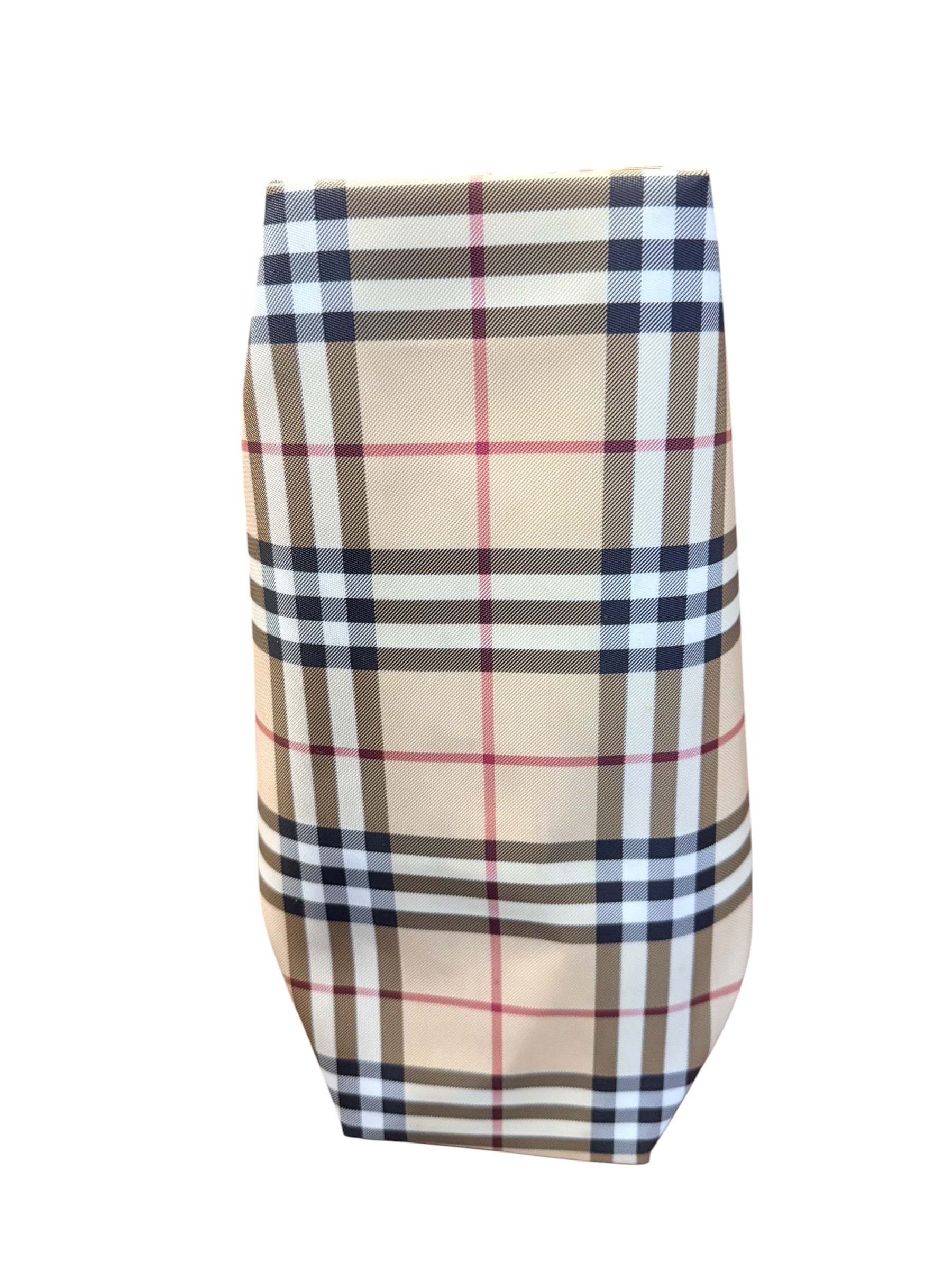 Burberry Nova Check Top Handle Tote