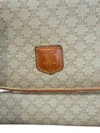 Celine Vintage Macadam Flap Over Clutch