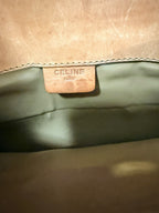 Celine Vintage Macadam Flap Over Clutch