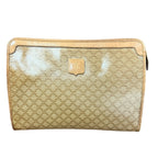 Celine Vintage Macadam Pouch / Clutch