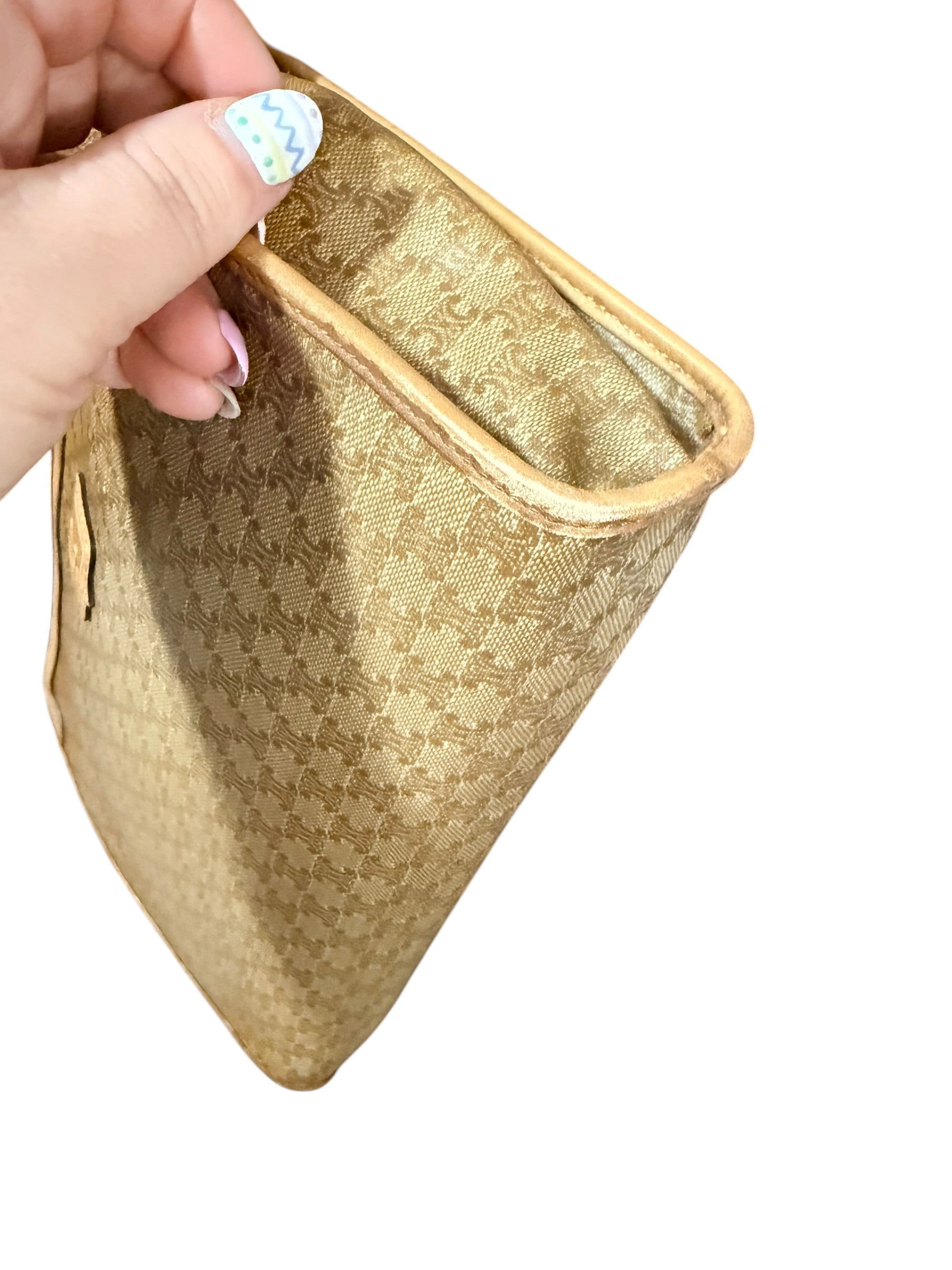 Celine Vintage Macadam Pouch / Clutch