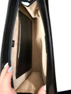 Dunhill Black Leather Clutch