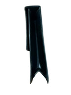 Ferragamo Black Leather Clutch