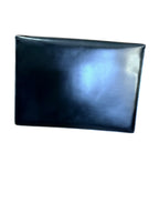 Ferragamo Black Leather Clutch