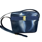 Ferragamo Vintage Navy Crossbody Bag