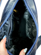 Ferragamo Vintage Navy Crossbody Bag