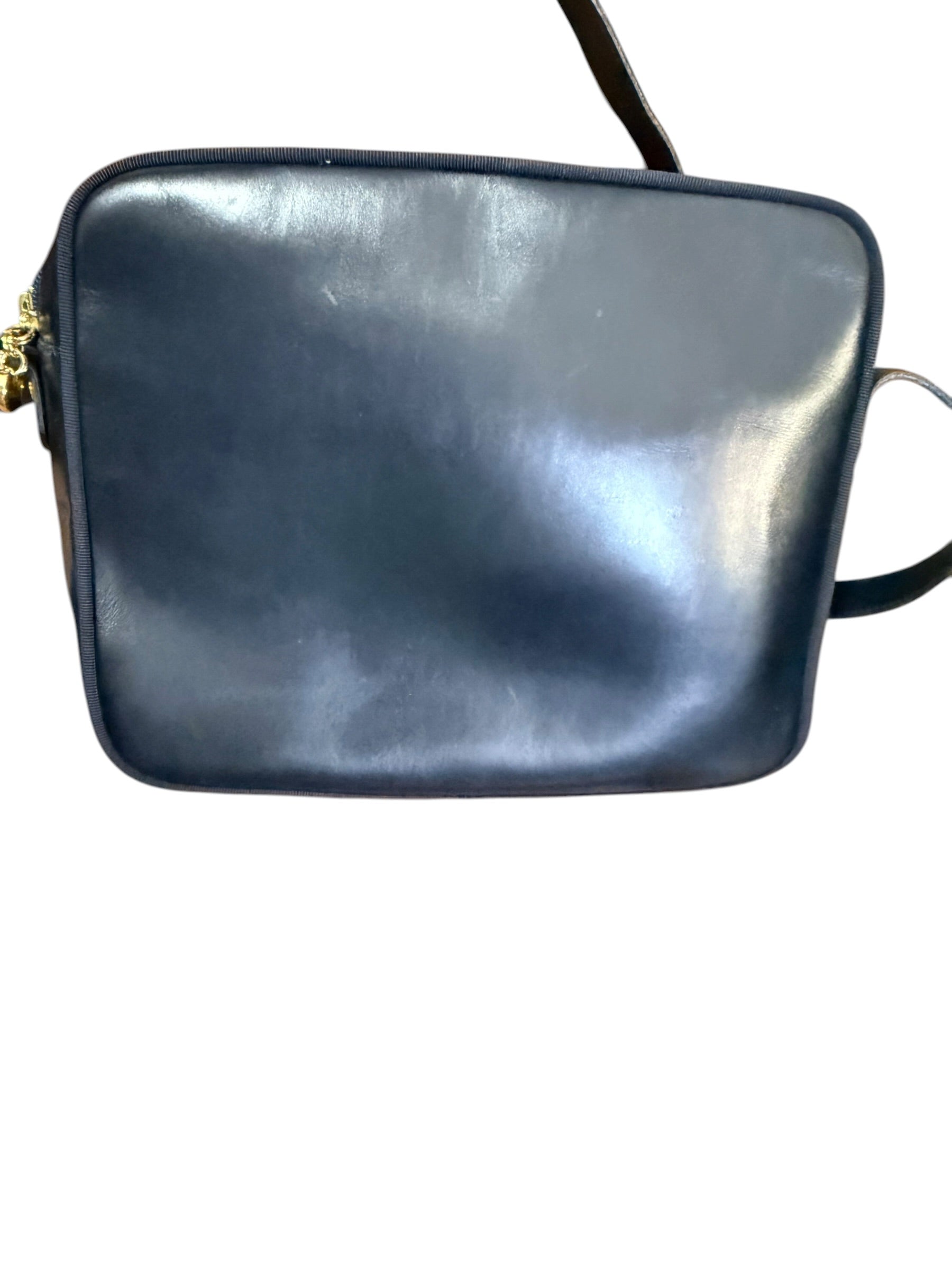 Ferragamo Vintage Navy Crossbody Bag