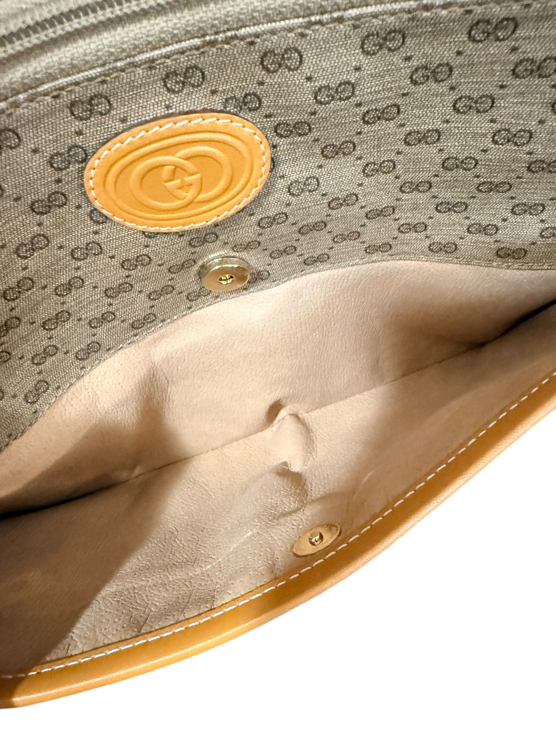 Gucci Micro GG Canvas Clutch