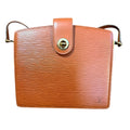 Louis Vuitton Cognac Epi Leather Shoulder Bag