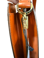Louis Vuitton Cognac Epi Leather Shoulder Bag