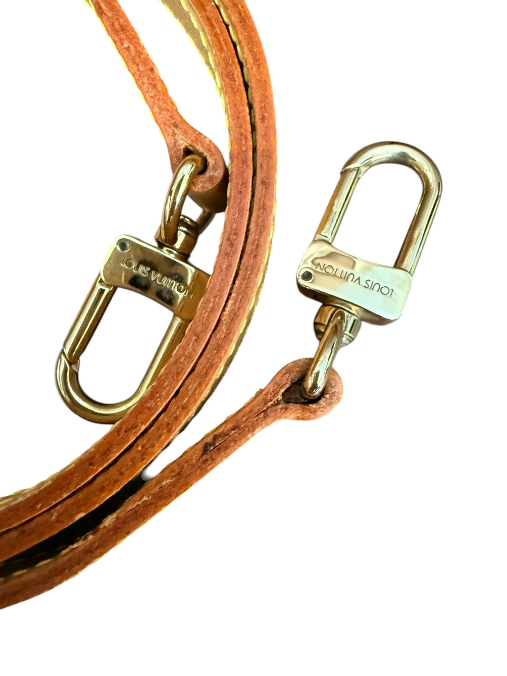 Louis Vuitton Vintage Vachetta Leather Strap 120cm