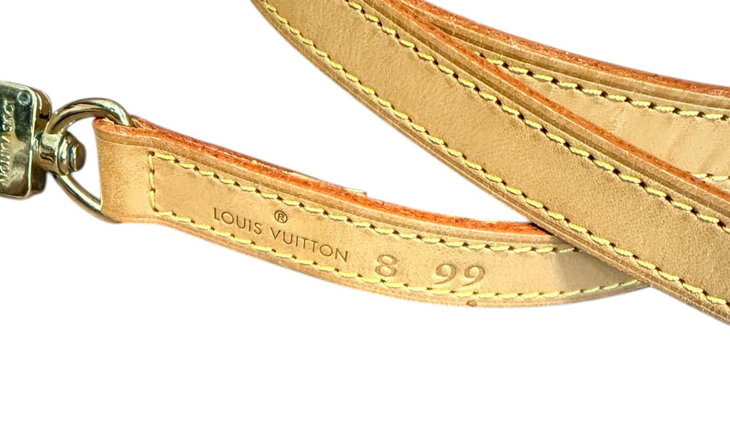 Louis Vuitton Vintage Vachetta Leather Strap 120cm