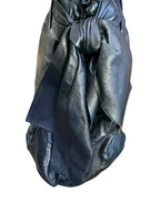 Prada Black Leather Shoulder Bow Bag