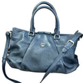 MCM Black Leather Two-Way Bag