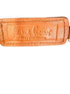 MCM Golf Collection Leather Keychain