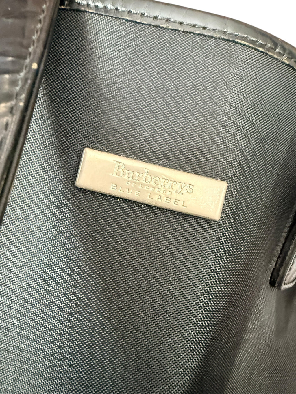 Burberry Black Bucket Tote Bag