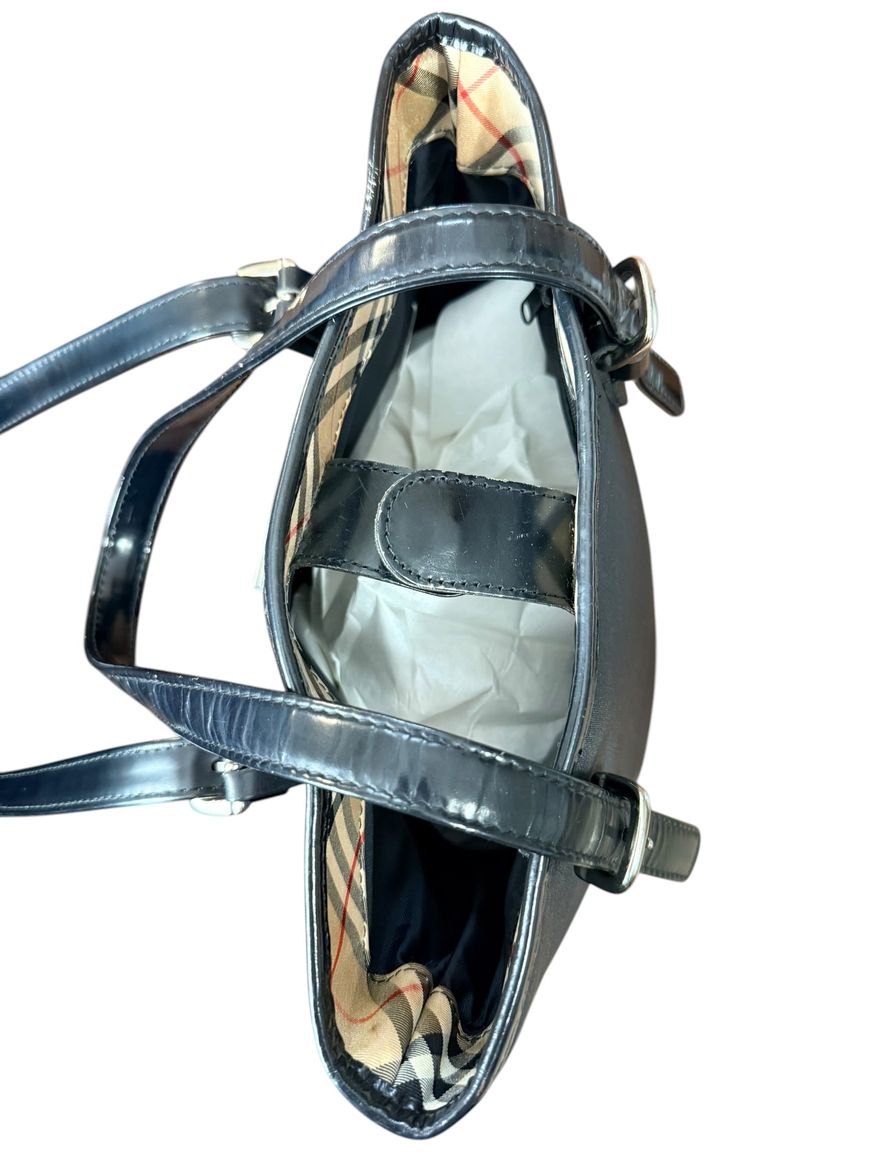 Burberry Black Bucket Tote Bag