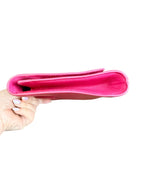 Saint Laurent “Y” Gold Hardware Pink Clutch