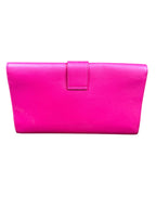 Saint Laurent “Y” Gold Hardware Pink Clutch