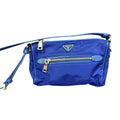 Prada Navy Blue Nylon Shoulder Bag