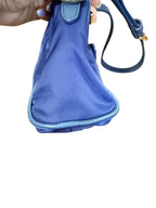 Prada Navy Blue Nylon Shoulder Bag