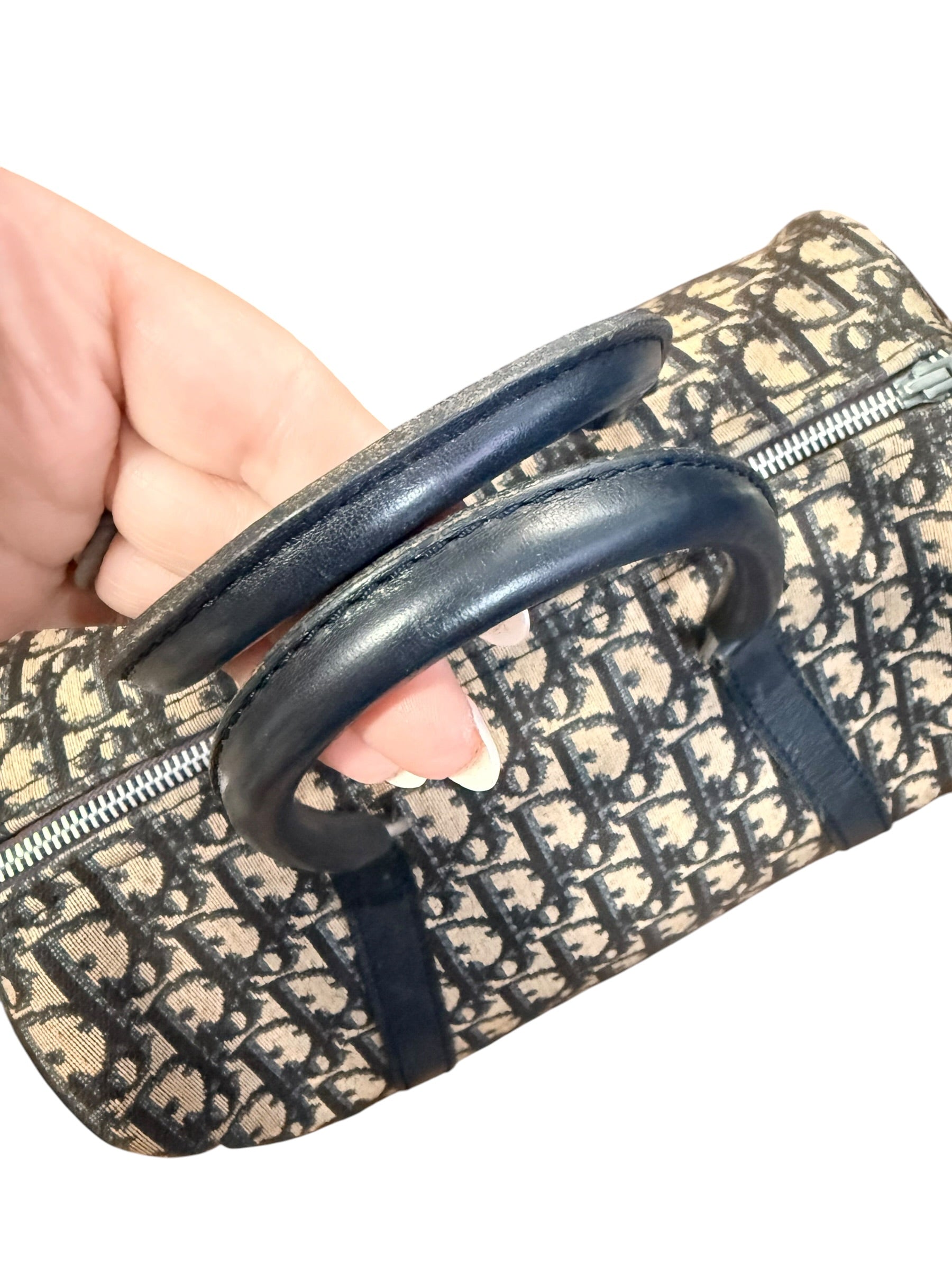 Dior Trotter Boston Bag Navy
