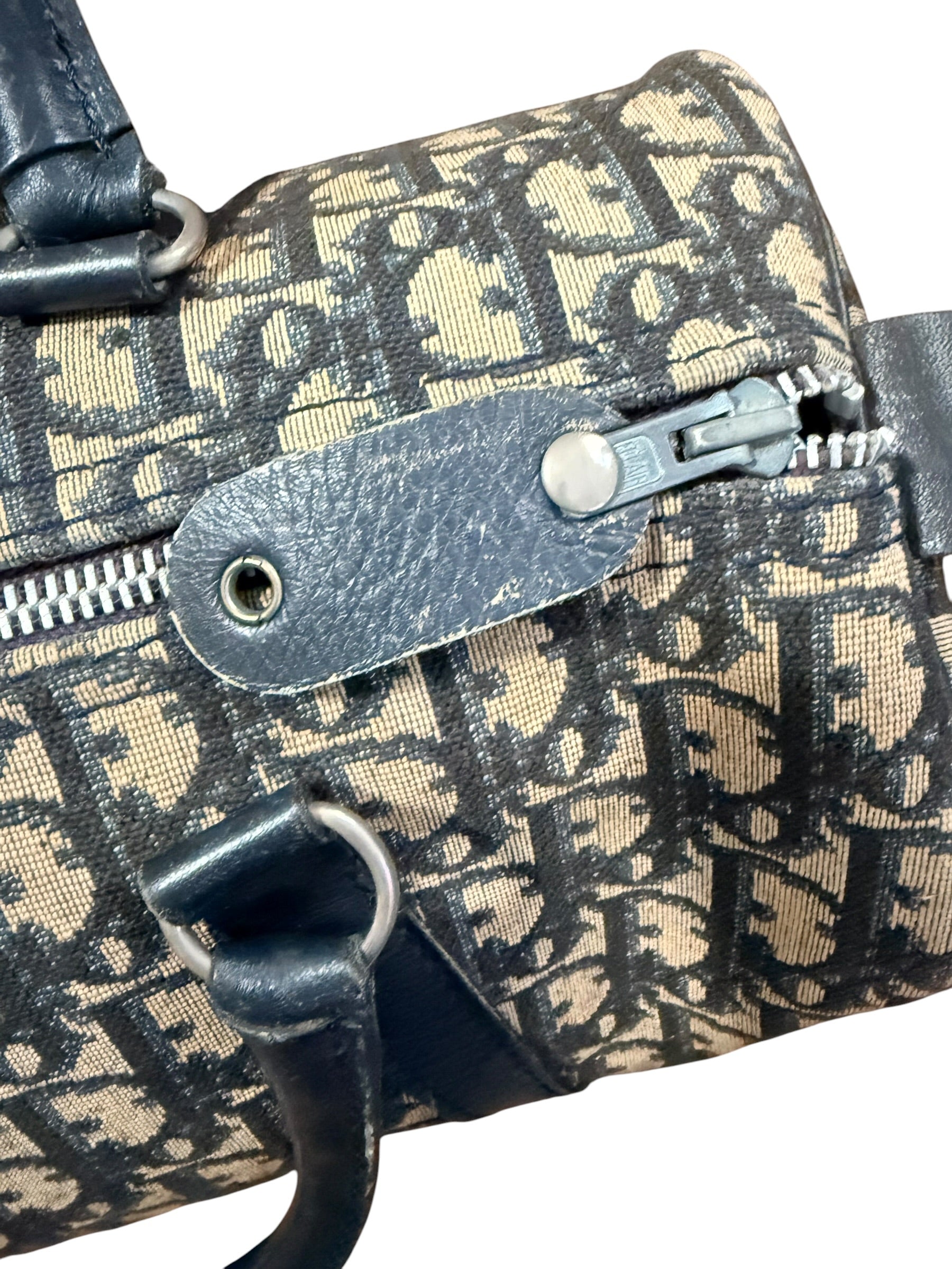 Dior Trotter Boston Bag Navy