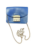 Furla Blue Metropolis Crossbody