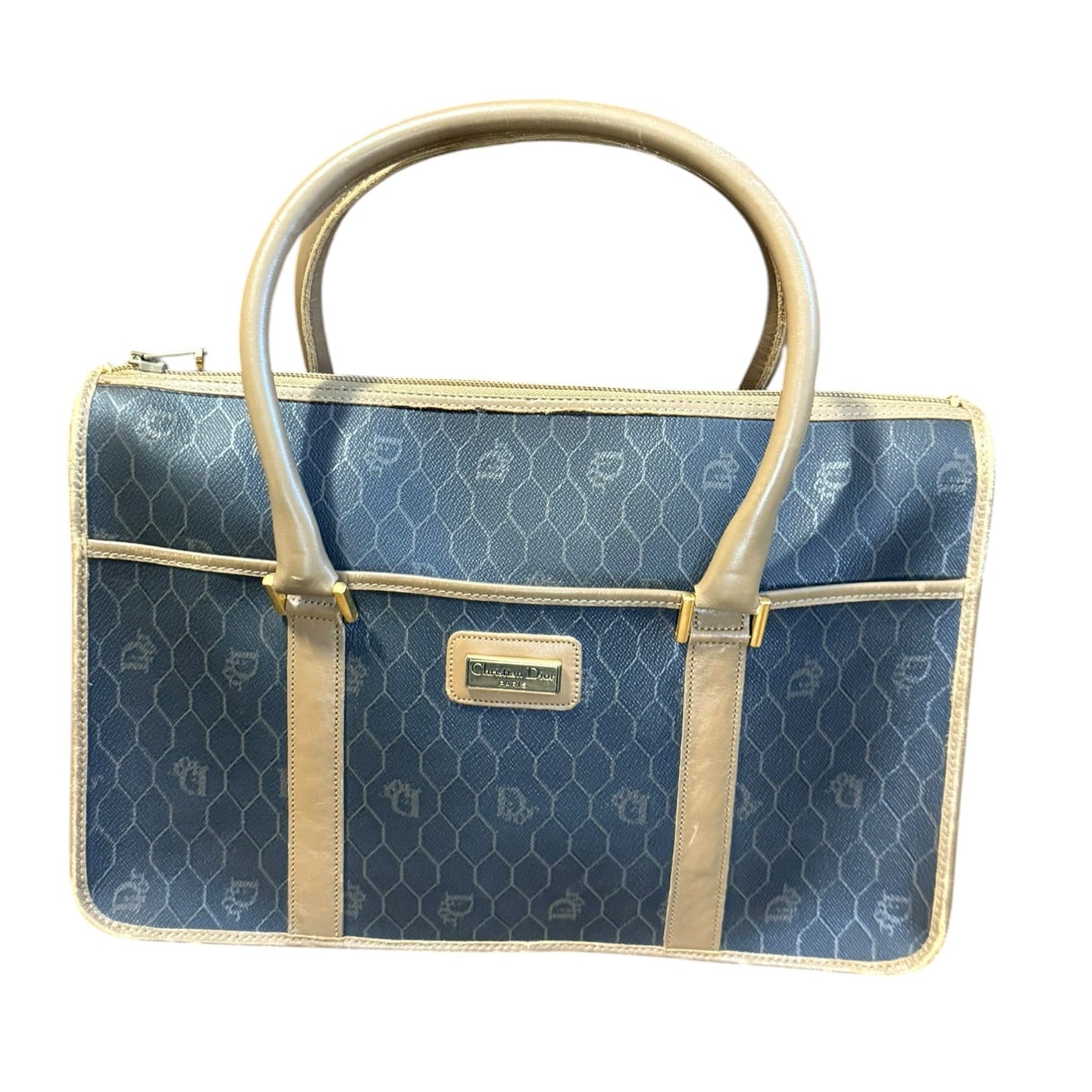 Dior Honeycomb Top Handle Bag