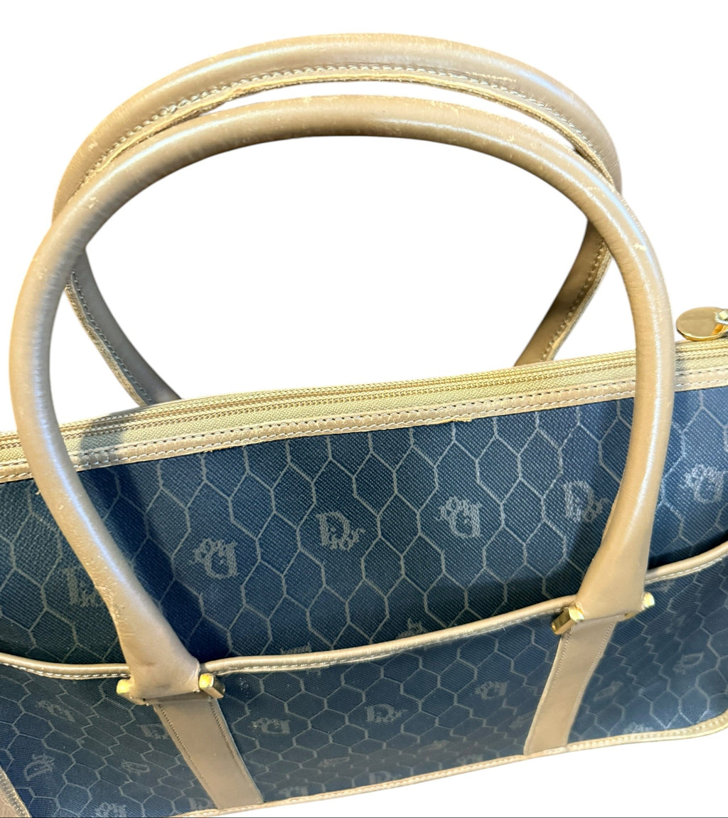 Dior Honeycomb Top Handle Bag