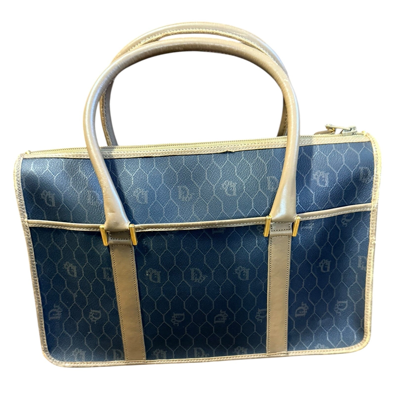 Dior Honeycomb Top Handle Bag