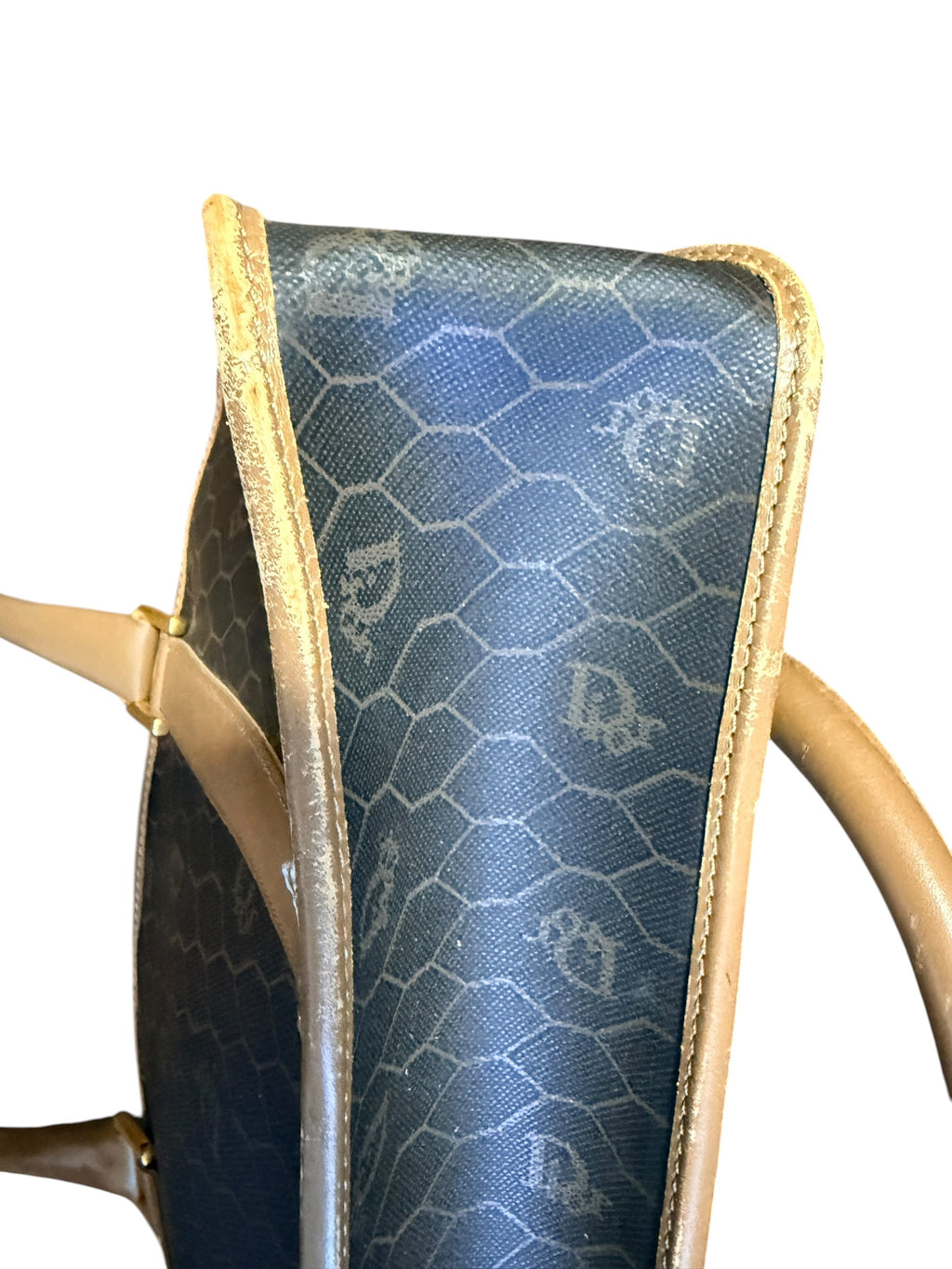 Dior Honeycomb Top Handle Bag