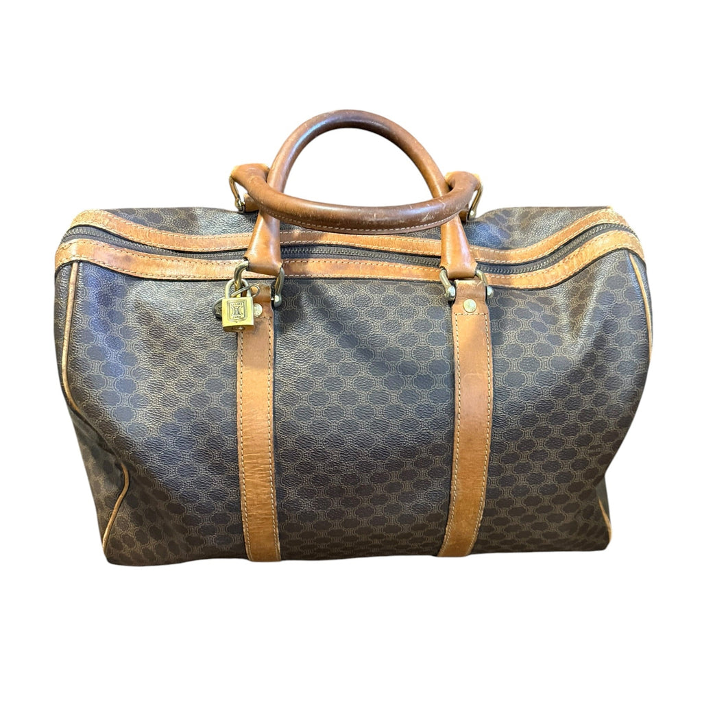 Vintage Celine Duffle Boston Bag