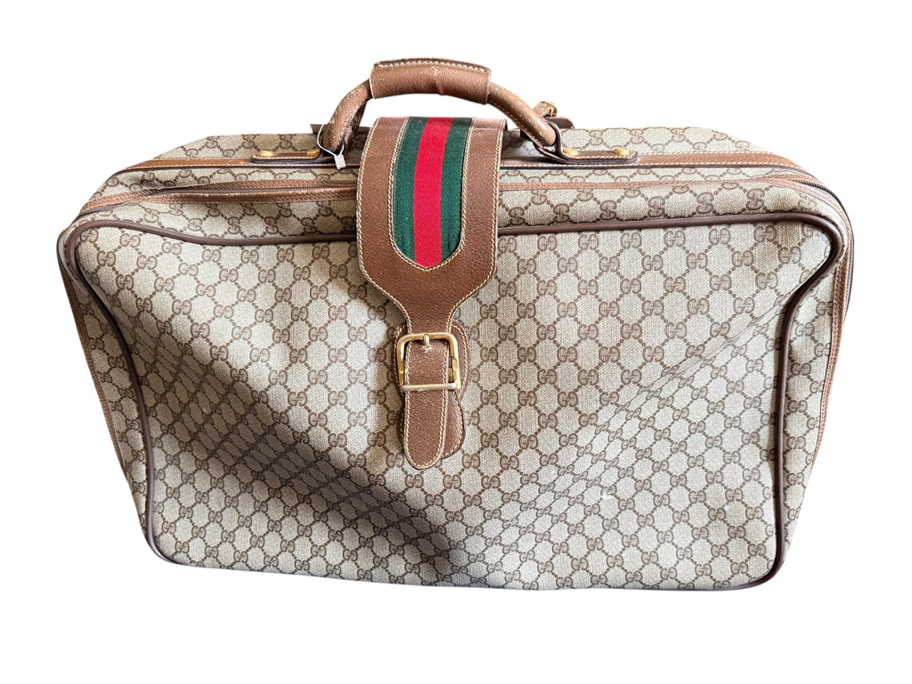 Gucci Vintage GG Supreme Suitcase