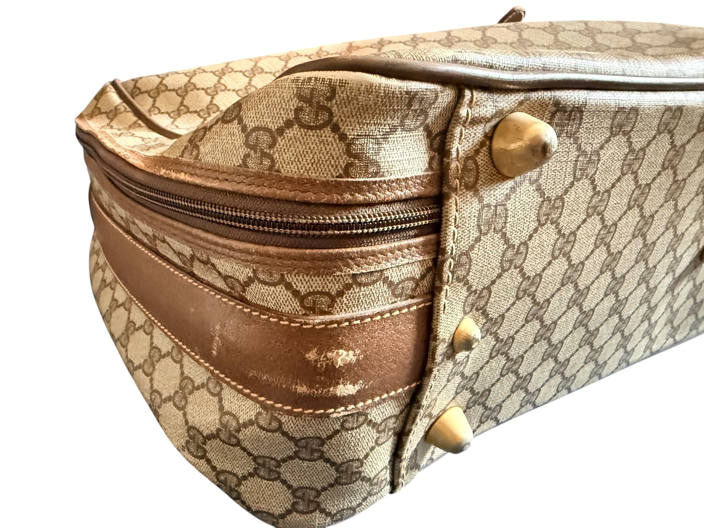 Gucci Vintage GG Supreme Suitcase