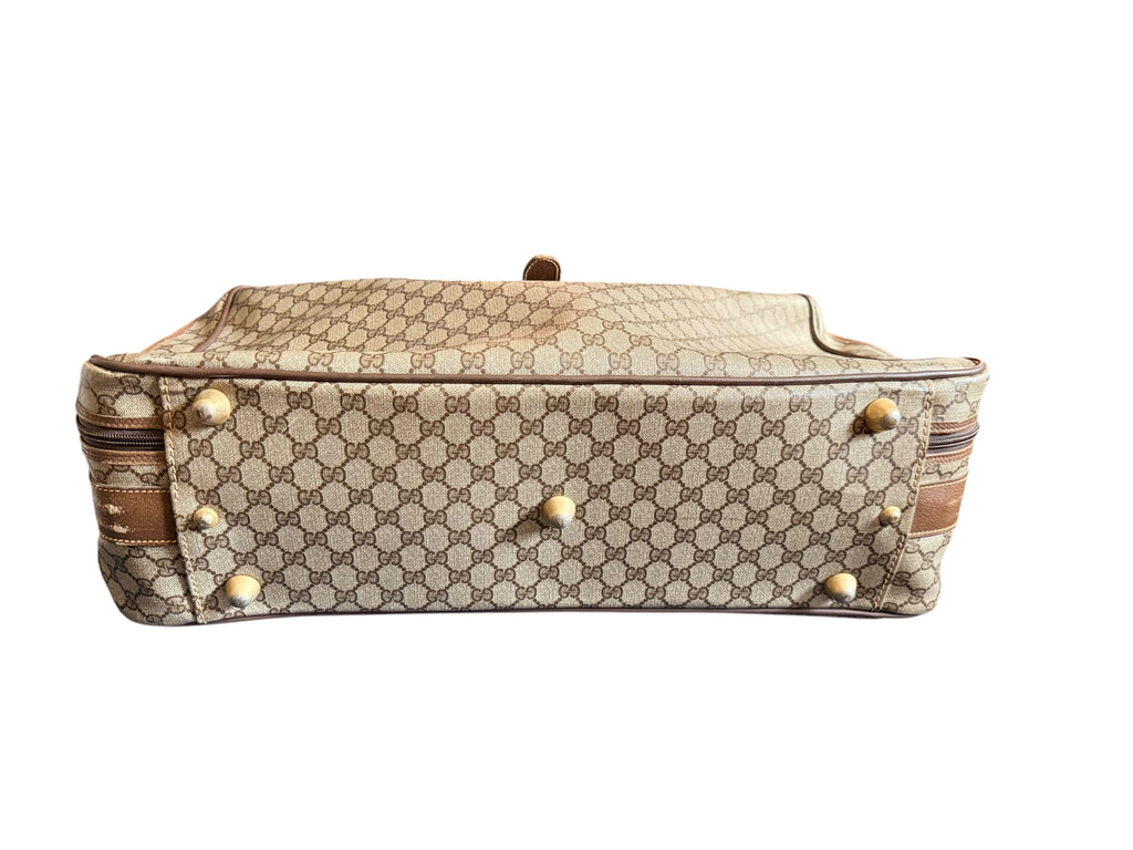 Gucci Vintage GG Supreme Suitcase