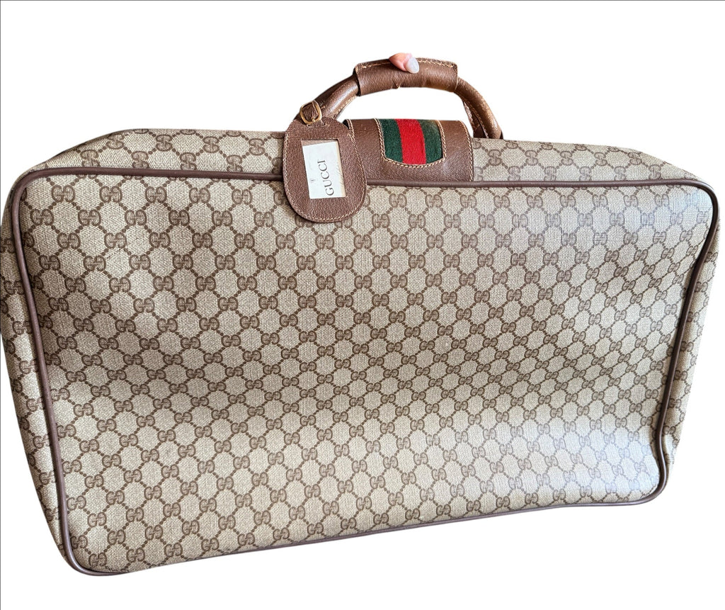 Gucci Vintage GG Supreme Suitcase